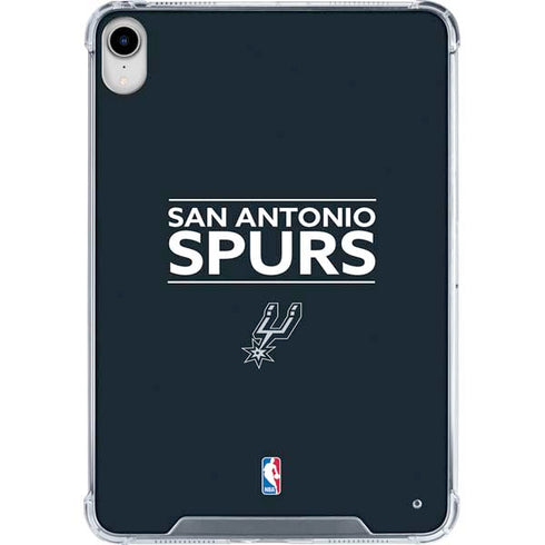 NBA San Antonio Spurs Standard - Black iPad 11th Gen (2025) Clear Case