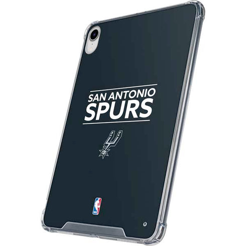 NBA San Antonio Spurs Standard - Black iPad 11th Gen (2025) Clear Case