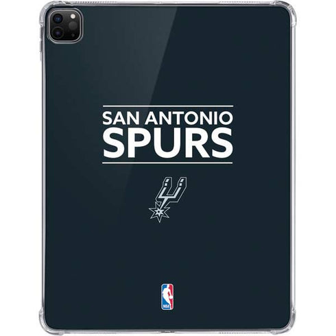 NBA San Antonio Spurs Standard - Black iPad Pro 11in (2024) Clear Case