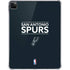 NBA San Antonio Spurs Standard - Black iPad Pro 11in (2024) Clear Case