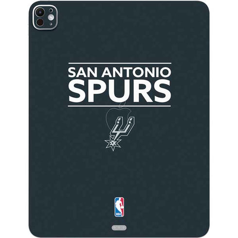 NBA San Antonio Spurs Standard - Black iPad Pro 13in M4 (2024) Skin