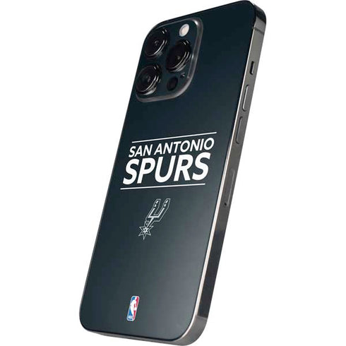 NBA San Antonio Spurs Standard - Black iPhone 15 Pro Max Skin