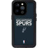 NBA San Antonio Spurs Standard - Black iPhone 15 Pro Waterproof Case