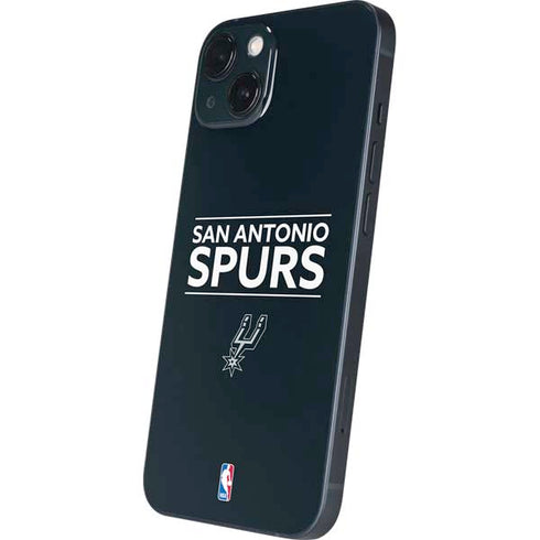 NBA San Antonio Spurs Standard - Black iPhone 15 Skin