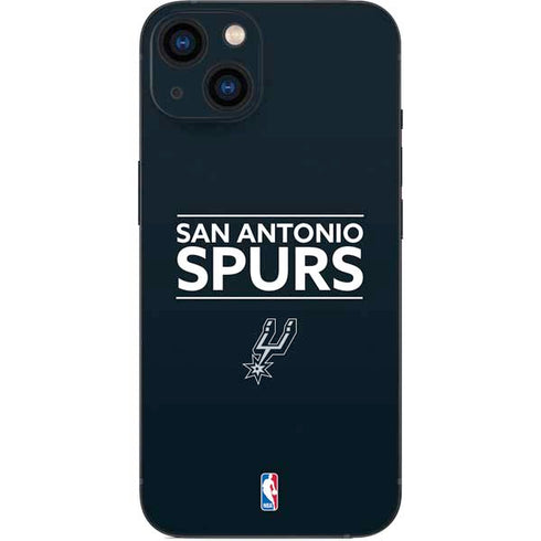 NBA San Antonio Spurs Standard - Black iPhone 15 Skin