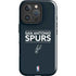 NBA San Antonio Spurs Standard - Black iPhone 16 Pro Impact Case