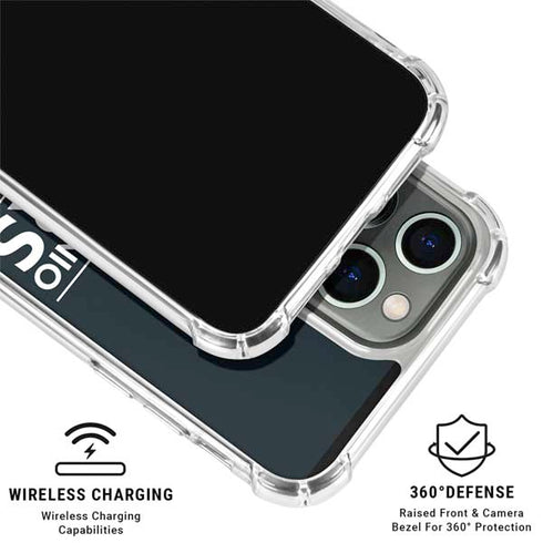 NBA San Antonio Spurs Standard - Black iPhone 16 Pro Max Clear Case