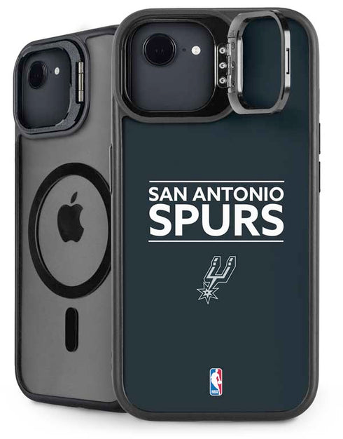 NBA San Antonio Spurs Standard - Black iPhone 16e Kickstand Case