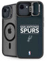 NBA San Antonio Spurs Standard - Black iPhone 16e Kickstand Case