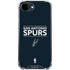 NBA San Antonio Spurs Standard - Black iPhone 16e Clear Case