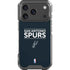 NBA San Antonio Spurs Standard - Black iPhone 18 Pro Clear Case