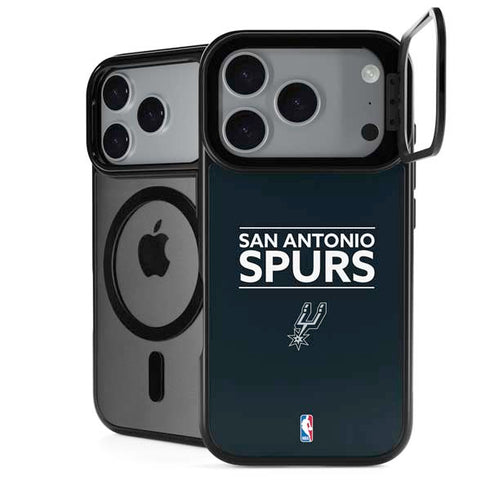 NBA San Antonio Spurs Standard - Black iPhone 18 Pro Kickstand Case