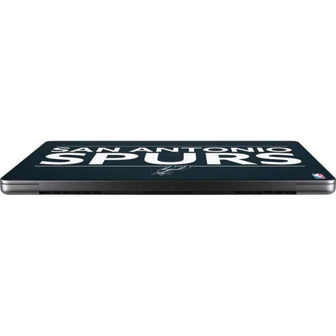 NBA San Antonio Spurs Standard - Black Apple MacBook Pro 14-inch Skin