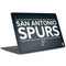 NBA San Antonio Spurs Standard - Black MacBook Skins
