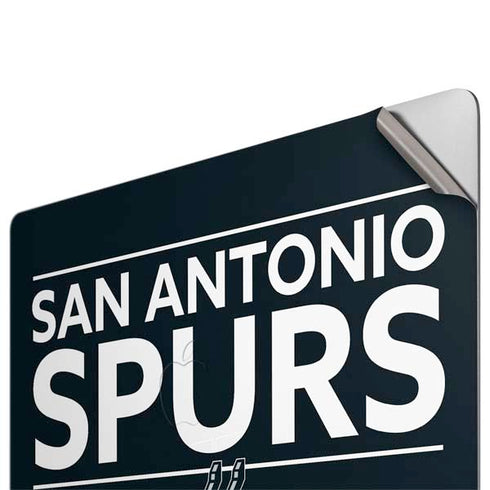 NBA San Antonio Spurs Standard - Black Apple MacBook Pro 16-inch Skin