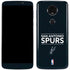 NBA San Antonio Spurs Standard - Black Moto E5 Plus Skin