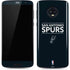 NBA San Antonio Spurs Standard - Black Moto G6 Skin