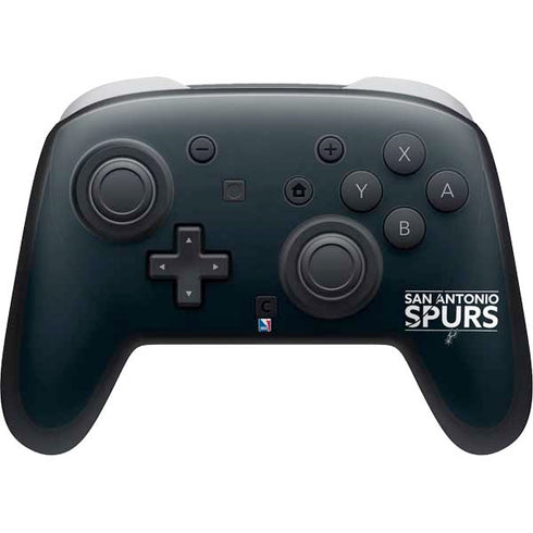 NBA San Antonio Spurs Standard - Black Nintendo Skins