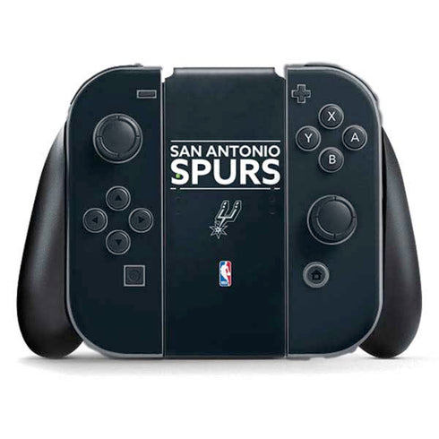 NBA San Antonio Spurs Standard - Black Nintendo Skins