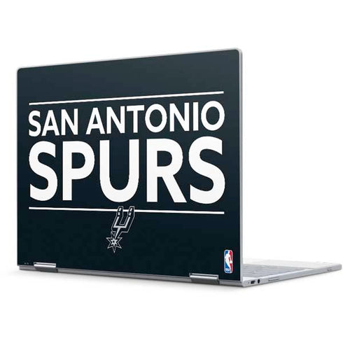 NBA San Antonio Spurs Standard - Black Pixelbook Skin