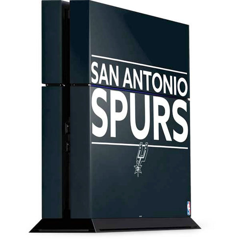 NBA San Antonio Spurs Standard - Black PlayStation PS4 Skins