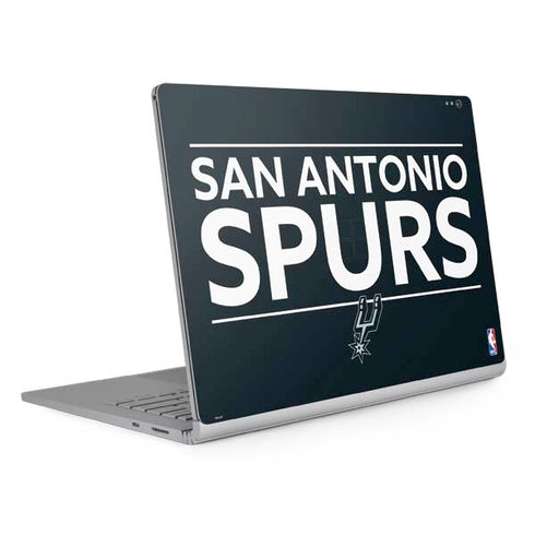 NBA San Antonio Spurs Standard - Black Surface Book 2 15in Skin
