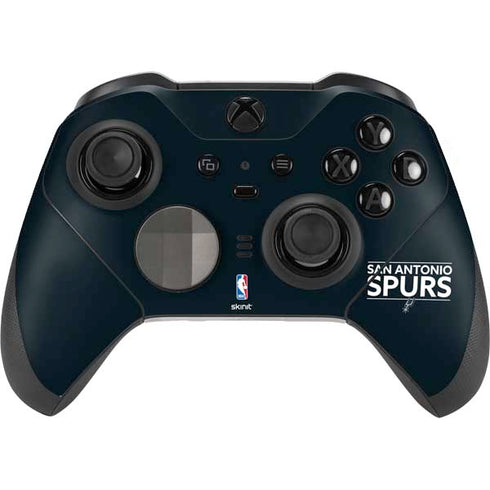 NBA San Antonio Spurs Standard - Black Xbox Elite Wireless Controller Series 2 Skin
