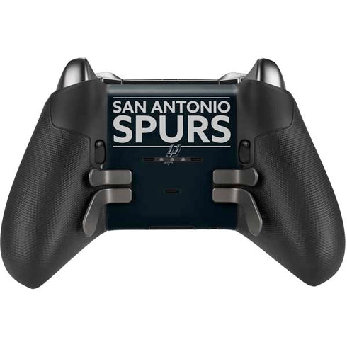 NBA San Antonio Spurs Standard - Black Xbox Elite Wireless Controller Series 2 Skin