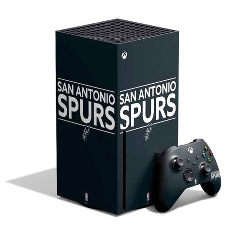 NBA San Antonio Spurs Standard - Black Xbox Series X Bundle Skin