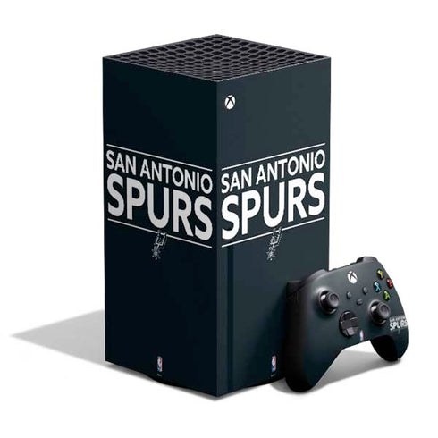 NBA San Antonio Spurs Standard - Black XBox Series X Digital Edition Bundle Skin