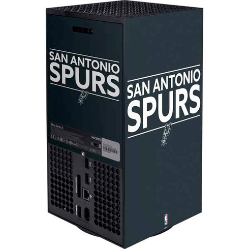 NBA San Antonio Spurs Standard - Black XBox Series X Digital Edition Bundle Skin
