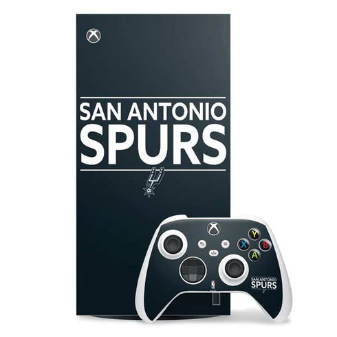 NBA San Antonio Spurs Standard - Black Xbox Series X Skins