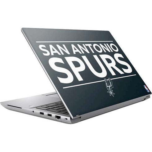 NBA San Antonio Spurs Standard - Black HP ZBook Fury 16 G10 Skin