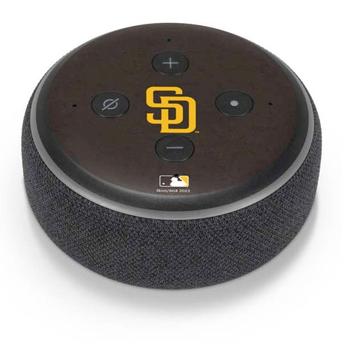 MLB San Diego Padres - Solid Distressed Amazon Echo Dot Skin