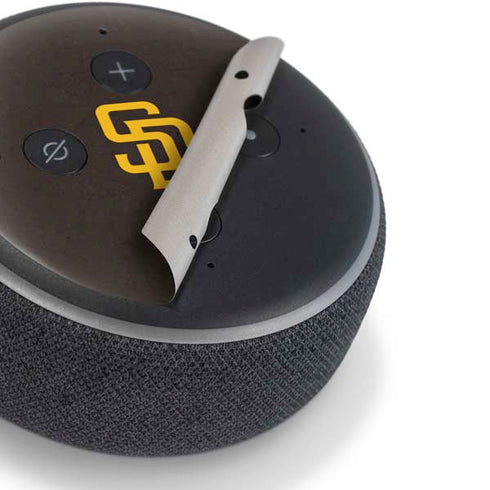 MLB San Diego Padres - Solid Distressed Amazon Echo Dot Skin