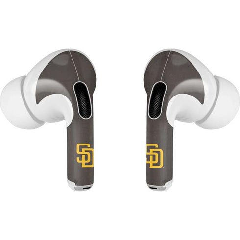 MLB San Diego Padres - Solid Distressed AirPods Skins