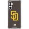 MLB San Diego Padres - Solid Distressed Galaxy A16 5G Clear Case
