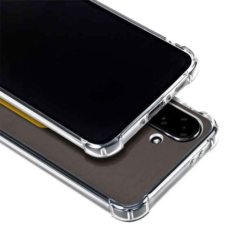 MLB San Diego Padres - Solid Distressed Galaxy A36 5G Clear Case