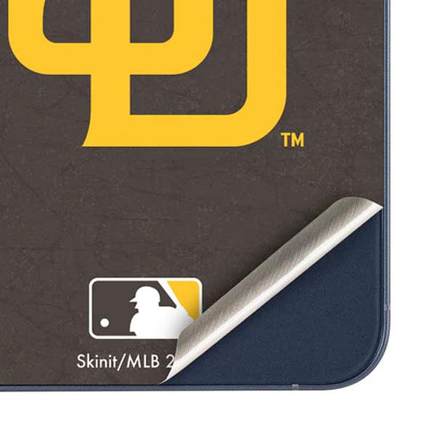 MLB San Diego Padres - Solid Distressed Galaxy A36 5G Skin