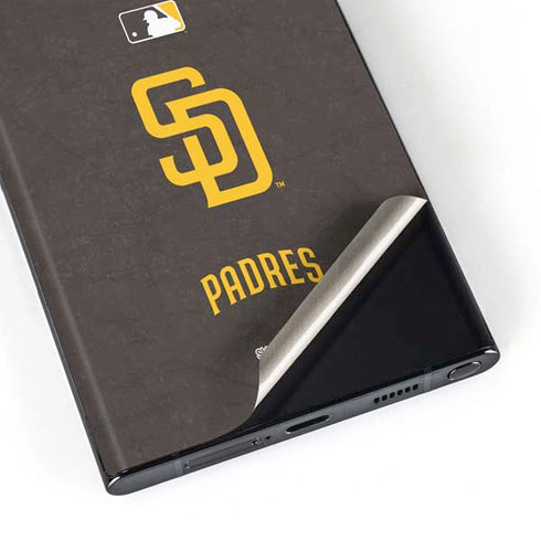 MLB San Diego Padres - Solid Distressed Galaxy Skins
