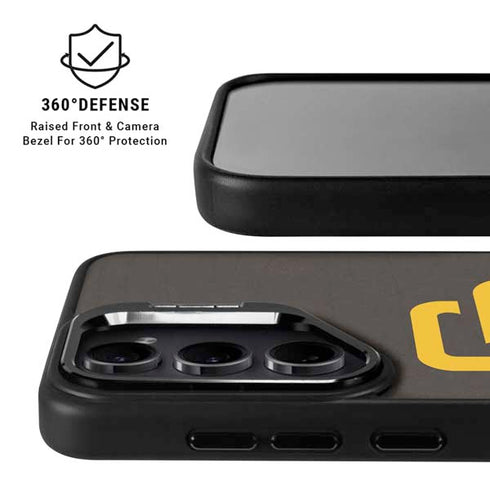 MLB San Diego Padres - Solid Distressed Galaxy S25 Kickstand Case