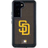 MLB San Diego Padres - Solid Distressed Galaxy S24 Waterproof Case