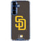 MLB San Diego Padres - Solid Distressed Galaxy S25 Plus Clear Case
