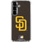 MLB San Diego Padres - Solid Distressed Galaxy S26 Plus Clear Case
