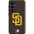 MLB San Diego Padres - Solid Distressed Galaxy S26 Plus Impact Case