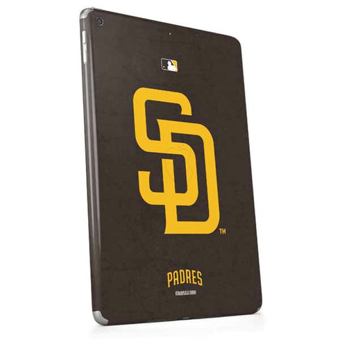 MLB San Diego Padres - Solid Distressed Apple iPad Skin