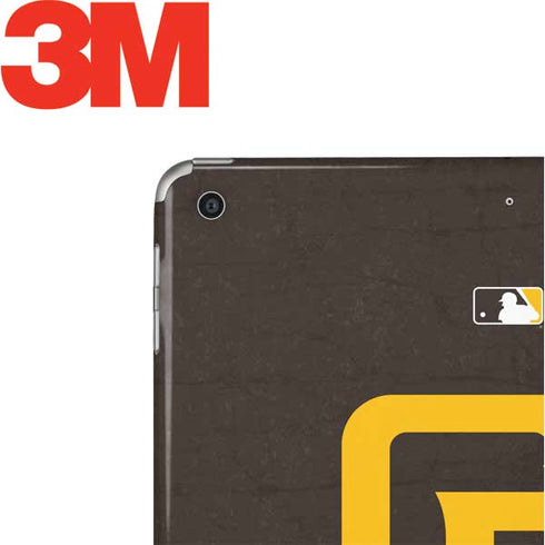 MLB San Diego Padres - Solid Distressed Apple iPad Skin