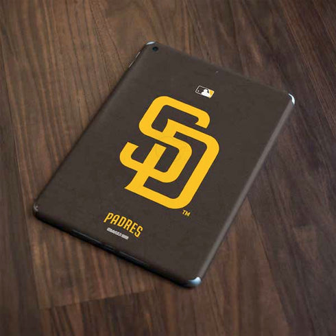 MLB San Diego Padres - Solid Distressed Apple iPad Skin