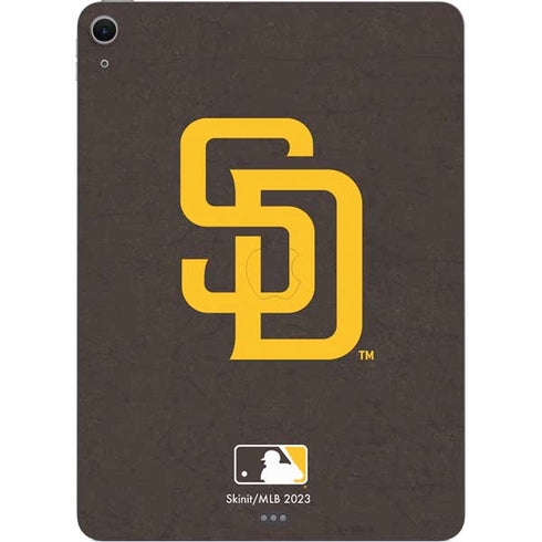 MLB San Diego Padres - Solid Distressed Apple iPad Air Skin