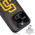 MLB San Diego Padres - Solid Distressed iPhone 13 Pro Kickstand Case